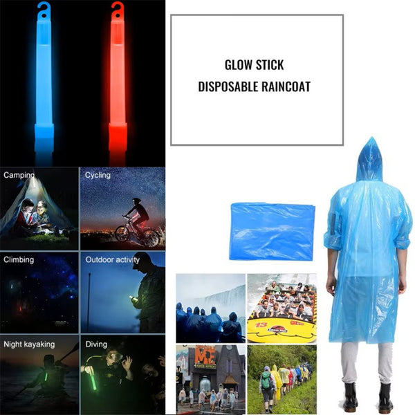 Tactical Survival Kit | Outdoor Emergency First Aid Gear | Zipper Closure | Camping, Hiking, Bug-Out, SOS Preparedness