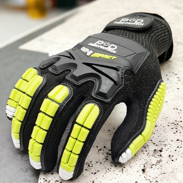 Protech (M) Work Gloves | Construction, Oil Mining, Drilling, Assembly, Farming, Landscaping, Masonry