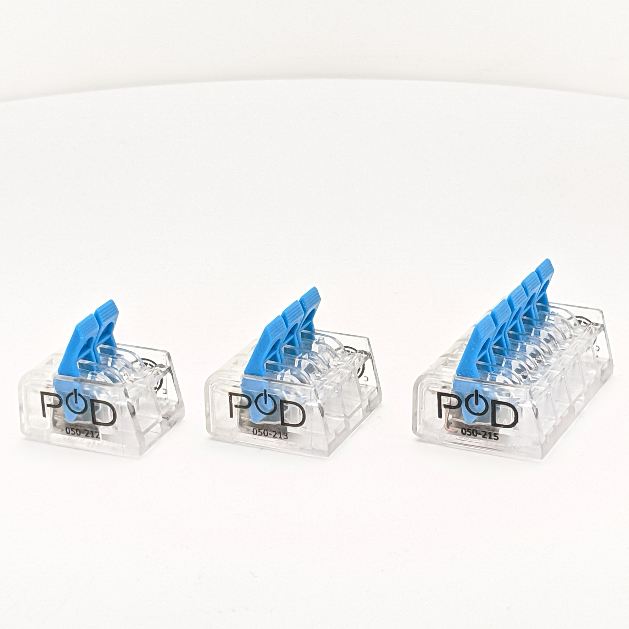 POD LeverNuts | 2, 3, or 5-wire connector  |  ETL Certified  |  24-12 AWG Stranded/Solid Splicing