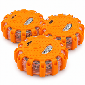 POD X LED Road Flares 3-Pack | The 10, 100, 200 Foot Roadside Set