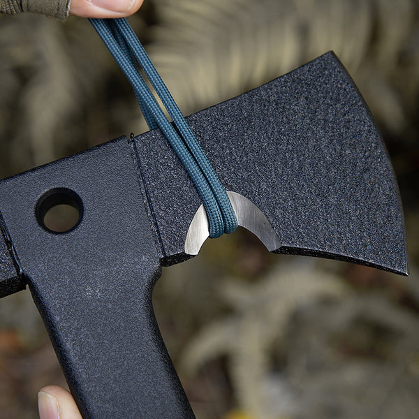 PODX Multi-Tool Hatchet | Camp Axe with Hidden Saw, Fire Starter & Rope Cutter