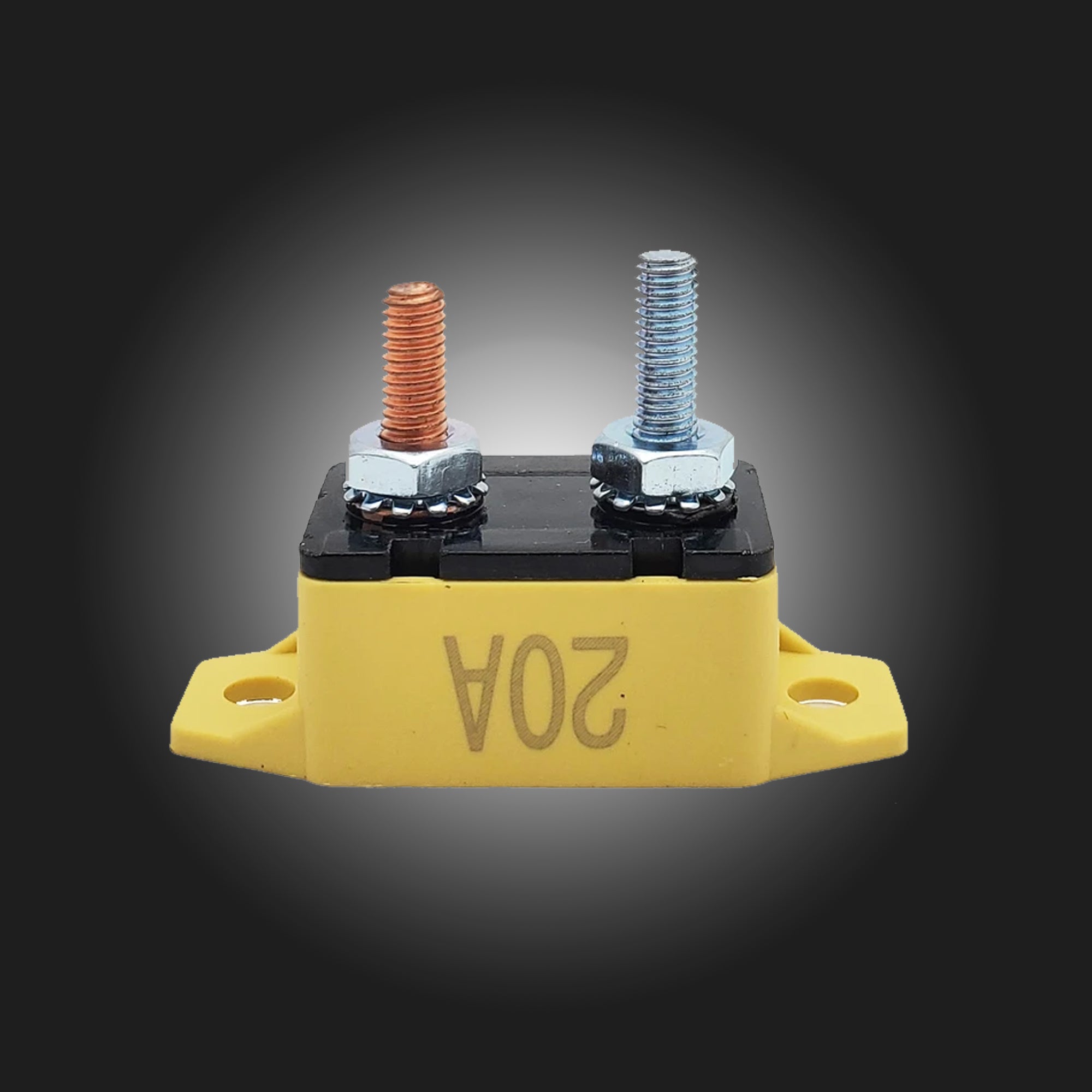 20 Amp | Short Stop Circuit Breakers | Type I Reset | Yellow