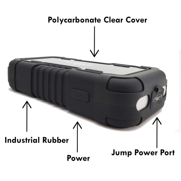 POD-XTREME |  Industrial-Grade Automotive (12V) Jump-Starter for Gas or Diesel Engines  | +Personal PowerPack